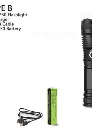 Powerful Tecno Gadgets USB Led Flashlight 