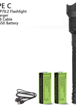 Powerful Tecno Gadgets USB Led Flashlight 