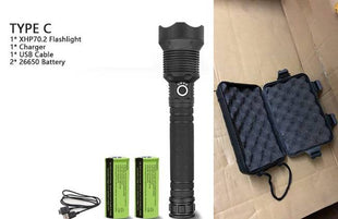 Powerful Tecno Gadgets USB Led Flashlight 