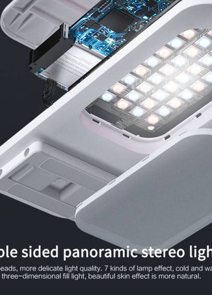 Portable Selfie Phone Holder with Light, Foldable & Bluetooth Remote - TECNO GADGETS