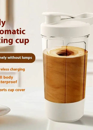 400ML Electric Protein Shaker Bottle – Automatic Mixer for Gym & Travel - TECNO GADGETS
