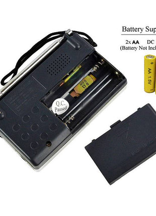 Portable FM/AM Radio Gift Player for Elderly – Compact & Easy-to-Use - TECNO GADGETS