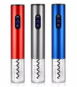 Automatic Electric Wine Bottle Opener – Effortless Cork Removal - TECNO GADGETS