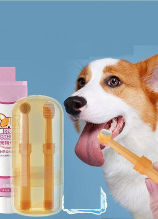 Pet Cleaning Care Dog Cat Toothbrush - TECNO GADGETS