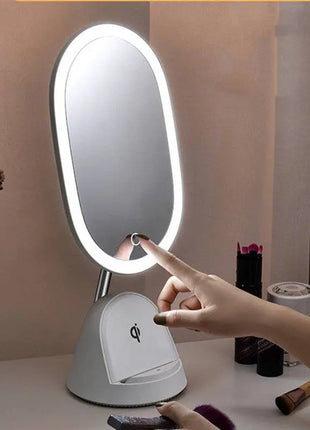 Multifunctional Fashion Makeup Mirror Table Lamp Desktop Creativity - TECNO GADGETS