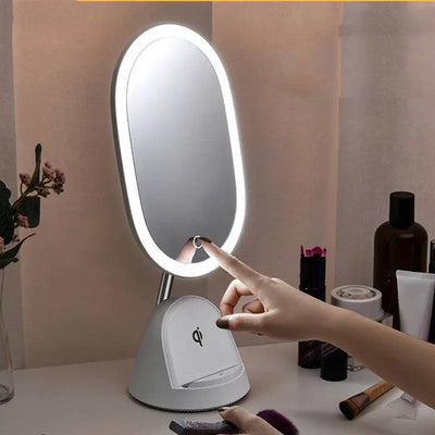 Multifunctional Fashion Makeup Mirror Table Lamp Desktop Creativity - TECNO GADGETS