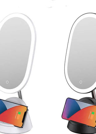 Multifunctional Fashion Makeup Mirror Table Lamp Desktop Creativity - TECNO GADGETS