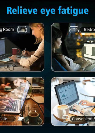 LED Computer Light Bar with USB offers eye-caring technology to reduce screen glare and improve visibility. With adjustable brightness, it provides optimal lighting for your monitor, making it perfect for long hours of work or study.
