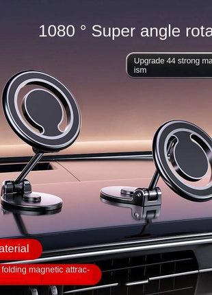 MagSafe Car Mount is a magnetic, hands-free phone holder designed for iPhone 12/13 Pro Max, Plus, and Mini. Secure and easy to use, it provides a stable grip while driving, offering convenient access to your phone for navigation and calls.