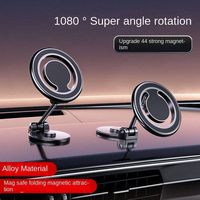 MagSafe Car Mount is a magnetic, hands-free phone holder designed for iPhone 12/13 Pro Max, Plus, and Mini. Secure and easy to use, it provides a stable grip while driving, offering convenient access to your phone for navigation and calls.