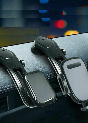 360° Rotatable Car Dashboard Phone Holder – Adjustable GPS & Phone Mount - TECNO GADGETS