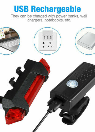 Tecno Gadgets Rechargeable bicycle LED Headlight