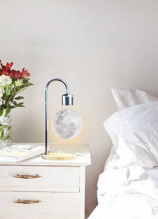 Magnetic Levitation 3D Moon Light – Unique Floating Night Lamp - TECNO GADGETS