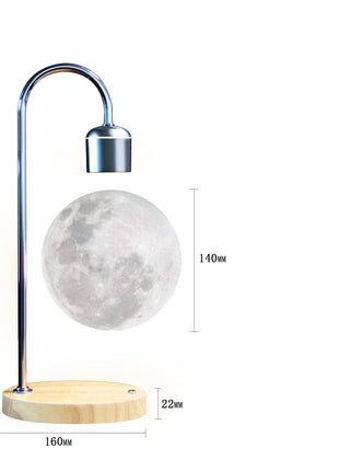 Magnetic Levitation 3D Moon Light – Unique Floating Night Lamp - TECNO GADGETS